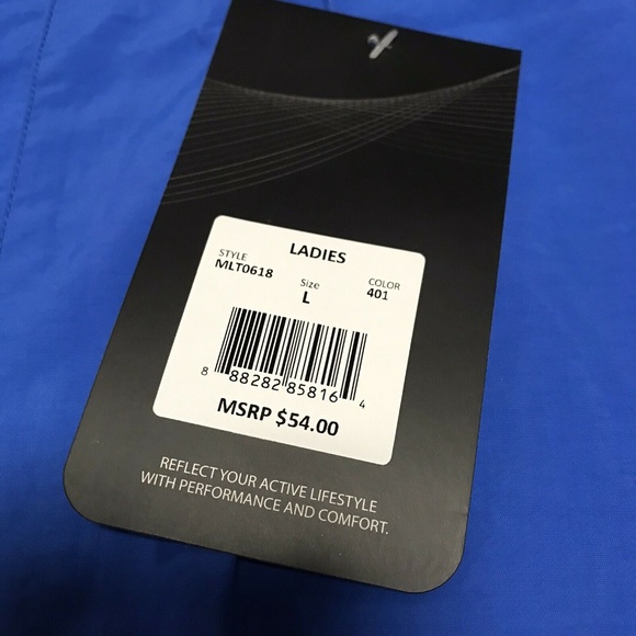 Swiss Alps Womens Nylon Fishing Shirt UPF 40+ Sun Protection Blue Size XL - Picture 4 of 9